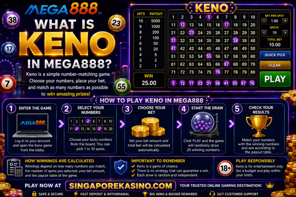 mega888 keno
